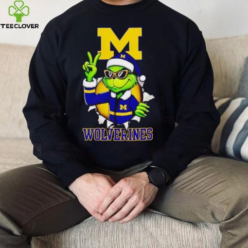 Cool Grinch Michigan Wolverines Christmas hoodie, sweater, longsleeve, shirt v-neck, t-shirt