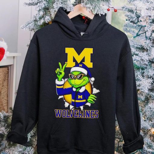 Cool Grinch Michigan Wolverines Christmas hoodie, sweater, longsleeve, shirt v-neck, t-shirt