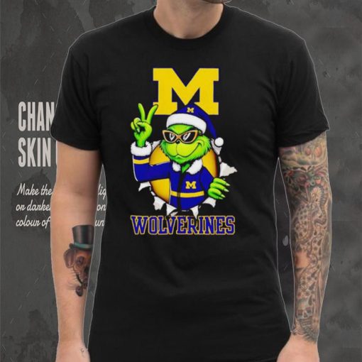 Cool Grinch Michigan Wolverines Christmas hoodie, sweater, longsleeve, shirt v-neck, t-shirt