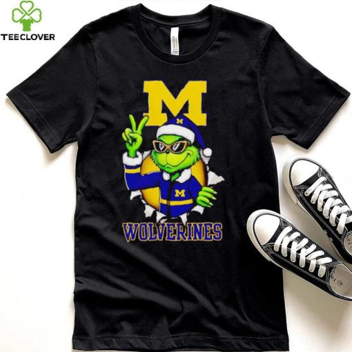 Cool Grinch Michigan Wolverines Christmas hoodie, sweater, longsleeve, shirt v-neck, t-shirt