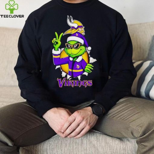 Cool Grinch Minnesota Vikings Christmas hoodie, sweater, longsleeve, shirt v-neck, t-shirt