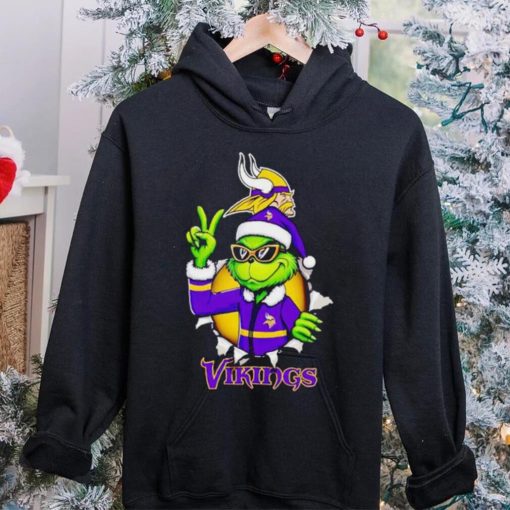 Cool Grinch Minnesota Vikings Christmas hoodie, sweater, longsleeve, shirt v-neck, t-shirt