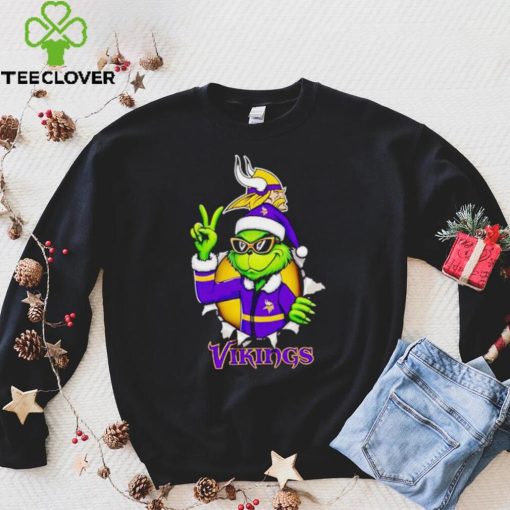 Cool Grinch Minnesota Vikings Christmas hoodie, sweater, longsleeve, shirt v-neck, t-shirt