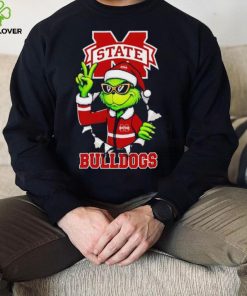 Cool Grinch Mississippi State Bulldogs Christmas hoodie, sweater, longsleeve, shirt v-neck, t-shirt