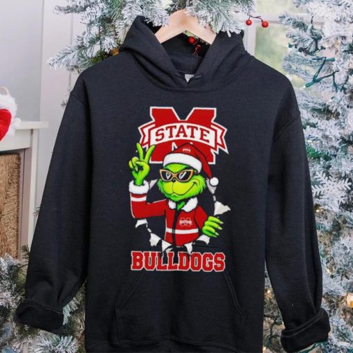 Cool Grinch Mississippi State Bulldogs Christmas hoodie, sweater, longsleeve, shirt v-neck, t-shirt