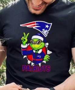 Cool Grinch New England Patriots Christmas shirt