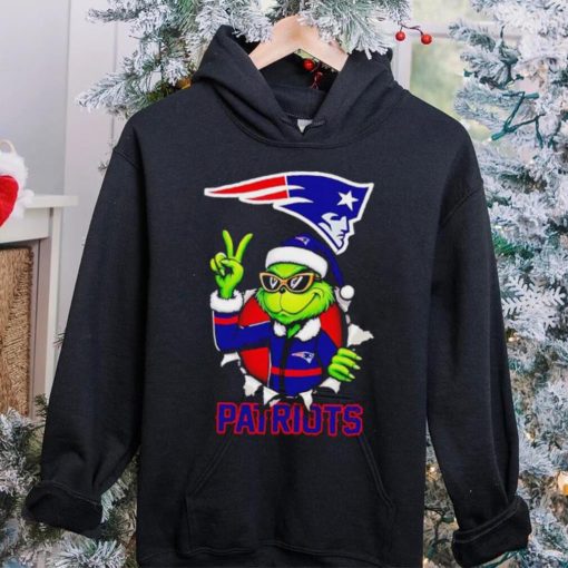 Cool Grinch New England Patriots Christmas hoodie, sweater, longsleeve, shirt v-neck, t-shirt