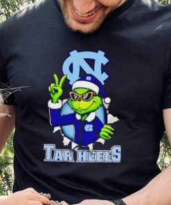 Cool Grinch North Carolina Tar Heels Christmas shirt