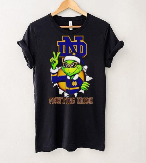 Cool Grinch Notre Dame Fighting Irish Christmas hoodie, sweater, longsleeve, shirt v-neck, t-shirt