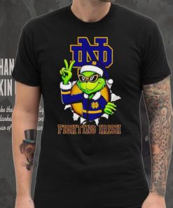 Cool Grinch Notre Dame Fighting Irish Christmas hoodie, sweater, longsleeve, shirt v-neck, t-shirt