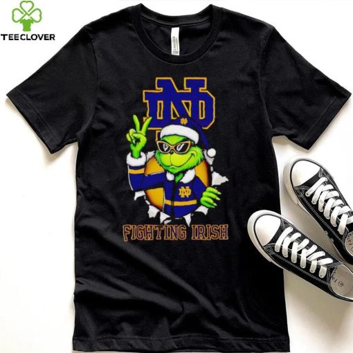 Cool Grinch Notre Dame Fighting Irish Christmas hoodie, sweater, longsleeve, shirt v-neck, t-shirt