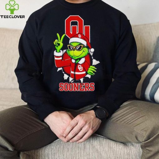 Cool Grinch Oklahoma Sooners Christmas hoodie, sweater, longsleeve, shirt v-neck, t-shirt