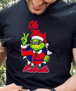 Cool Grinch Ole Miss Rebels Christmas shirt