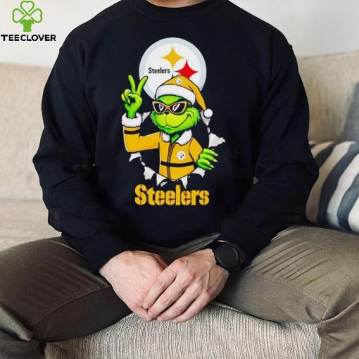 Cool Grinch Pittsburgh Steelers Christmas hoodie, sweater, longsleeve, shirt v-neck, t-shirt