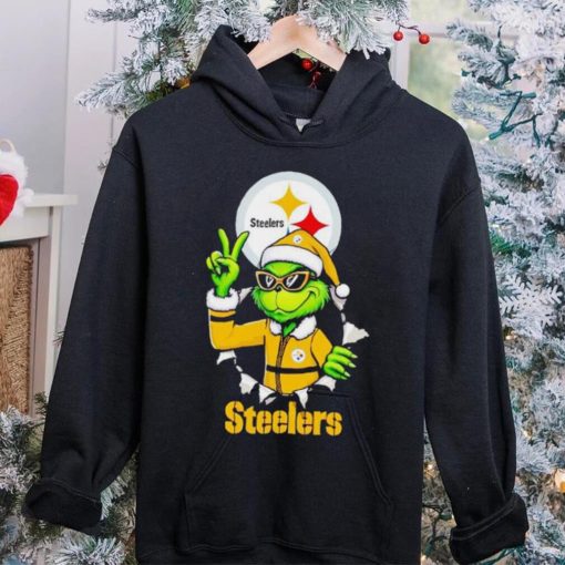 Cool Grinch Pittsburgh Steelers Christmas hoodie, sweater, longsleeve, shirt v-neck, t-shirt