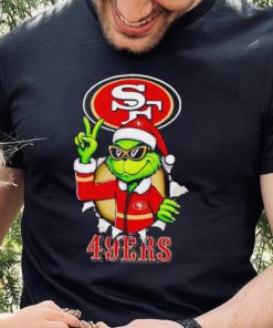 Cool Grinch San Francisco 49ers Christmas shirt