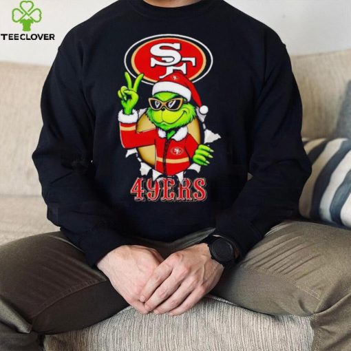 Cool Grinch San Francisco 49ers Christmas hoodie, sweater, longsleeve, shirt v-neck, t-shirt