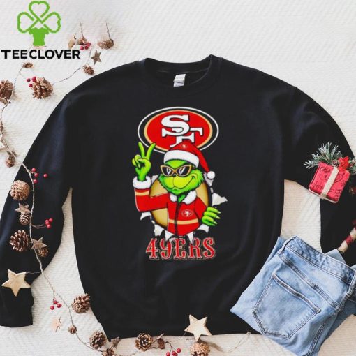 Cool Grinch San Francisco 49ers Christmas hoodie, sweater, longsleeve, shirt v-neck, t-shirt