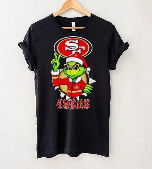 Cool Grinch San Francisco 49ers Christmas hoodie, sweater, longsleeve, shirt v-neck, t-shirt