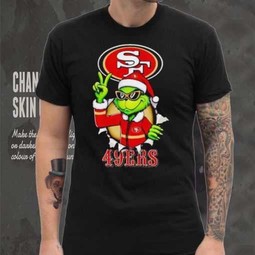 Cool Grinch San Francisco 49ers Christmas hoodie, sweater, longsleeve, shirt v-neck, t-shirt