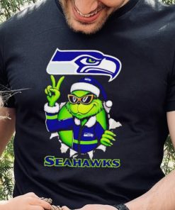 Cool Grinch Seattle Seahawks Christmas shirt