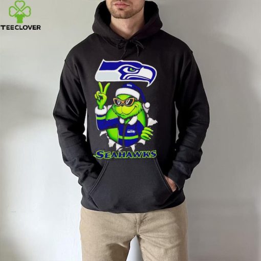 Cool Grinch Seattle Seahawks Christmas hoodie, sweater, longsleeve, shirt v-neck, t-shirt