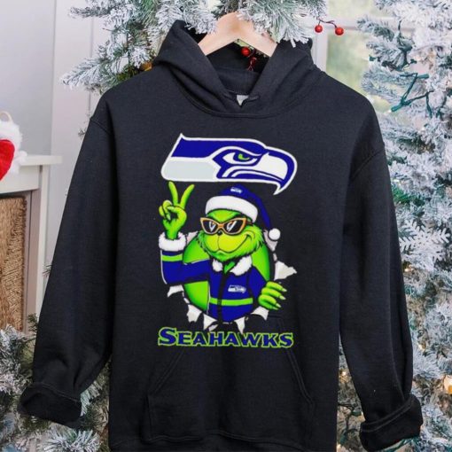 Cool Grinch Seattle Seahawks Christmas hoodie, sweater, longsleeve, shirt v-neck, t-shirt