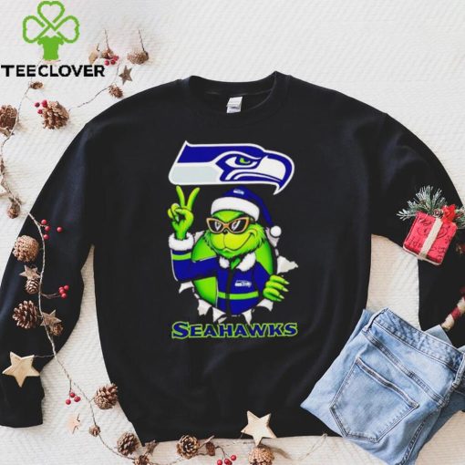 Cool Grinch Seattle Seahawks Christmas hoodie, sweater, longsleeve, shirt v-neck, t-shirt