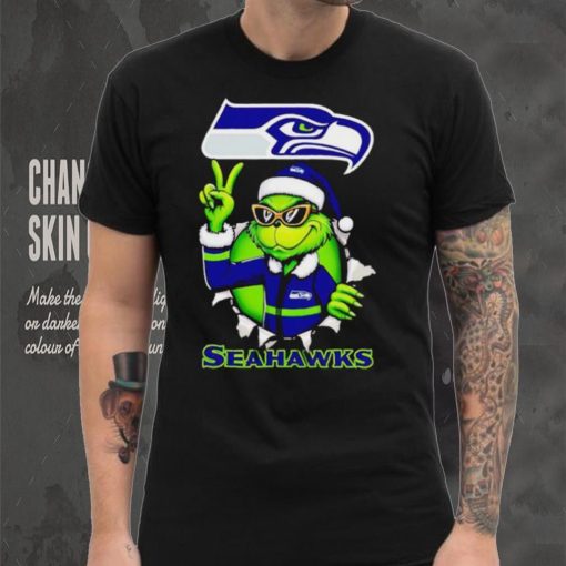 Cool Grinch Seattle Seahawks Christmas hoodie, sweater, longsleeve, shirt v-neck, t-shirt