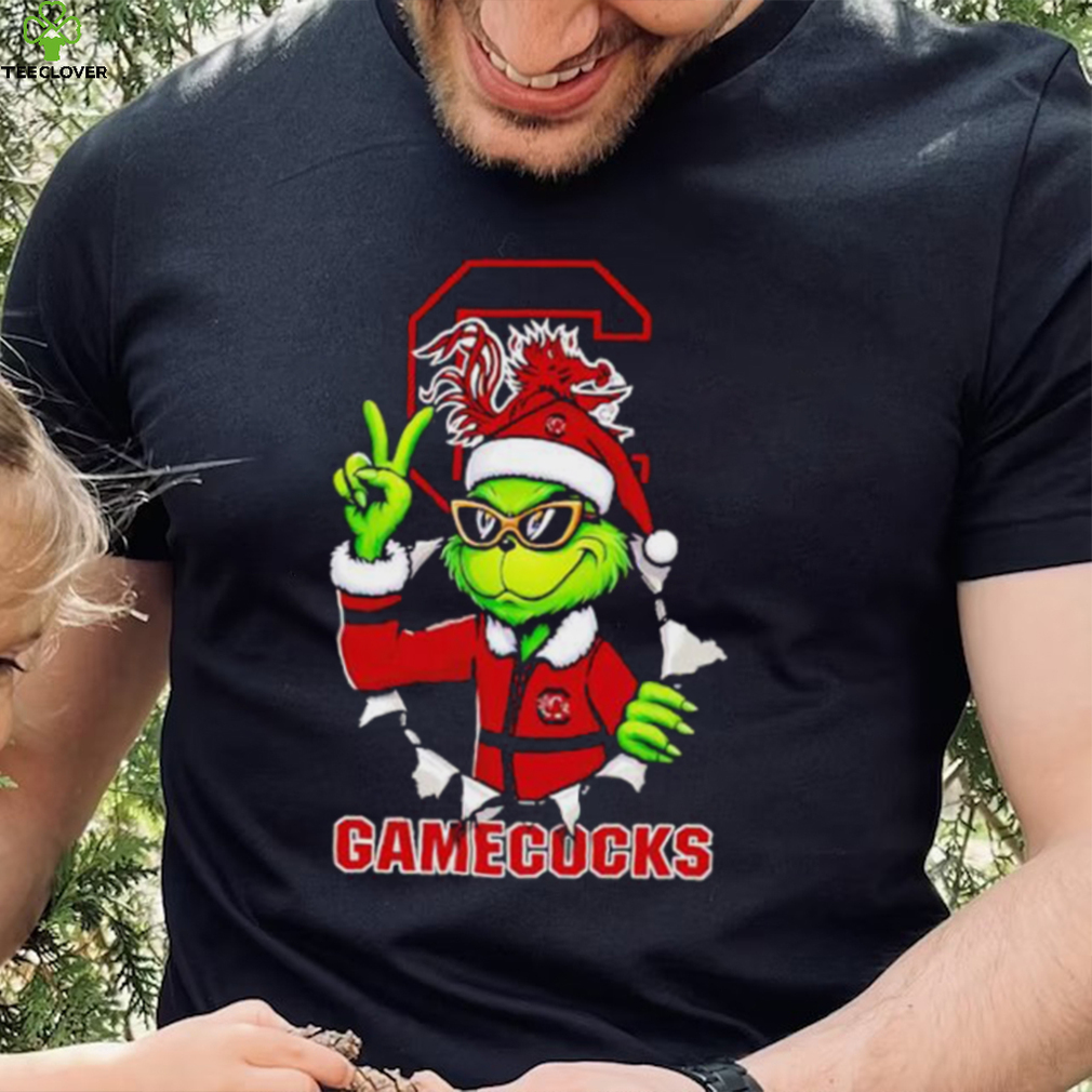 Cool Grinch South Carolina Gamecocks Christmas shirt