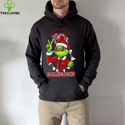 Cool Grinch South Carolina Gamecocks Christmas hoodie, sweater, longsleeve, shirt v-neck, t-shirt