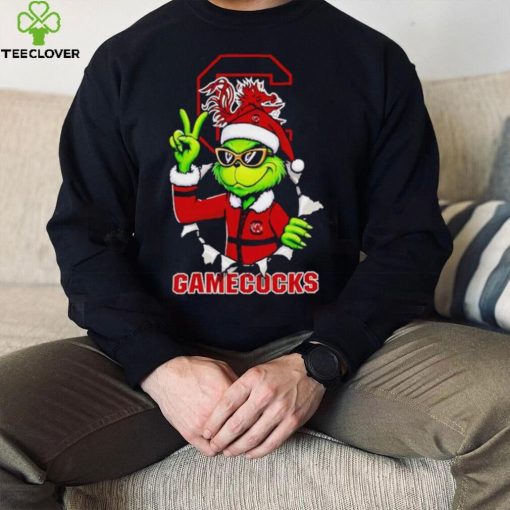 Cool Grinch South Carolina Gamecocks Christmas hoodie, sweater, longsleeve, shirt v-neck, t-shirt