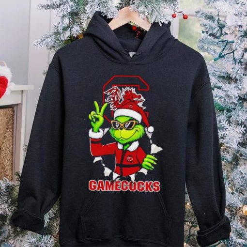 Cool Grinch South Carolina Gamecocks Christmas hoodie, sweater, longsleeve, shirt v-neck, t-shirt