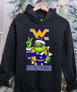 Cool Grinch West Virginia Mountaineers Christmas hoodie, sweater, longsleeve, shirt v-neck, t-shirt