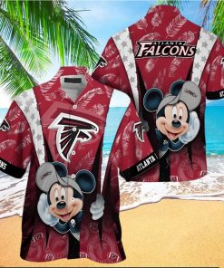 Cool Mickey Mouse Atlanta Falcons Hawaiian Shirt Gift For Beach Vacation