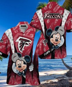 Cool Mickey Mouse Atlanta Falcons Hawaiian Shirt Gift For Beach Vacation