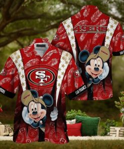 Cool Mickey Mouse NFL San Francisco 49ers NFL Hawaiian Shirt