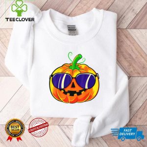 Cool Pumpkin Halloween Women Men Kids Boys Girls T Shirt