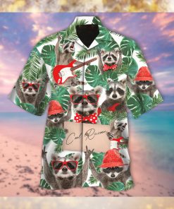 Cool Raccoon Hawaii Shirt