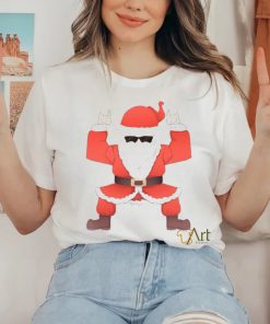 Cool Santa Claus Rock Heavy Metal Christmas Xmas Gift Shirt