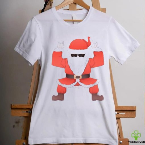 Cool Santa Claus Rock Heavy Metal Christmas Xmas Gift Shirt