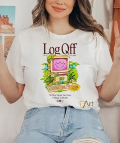 Cool Shirtz Log Off Very Cool Log Off Intivitie shirt