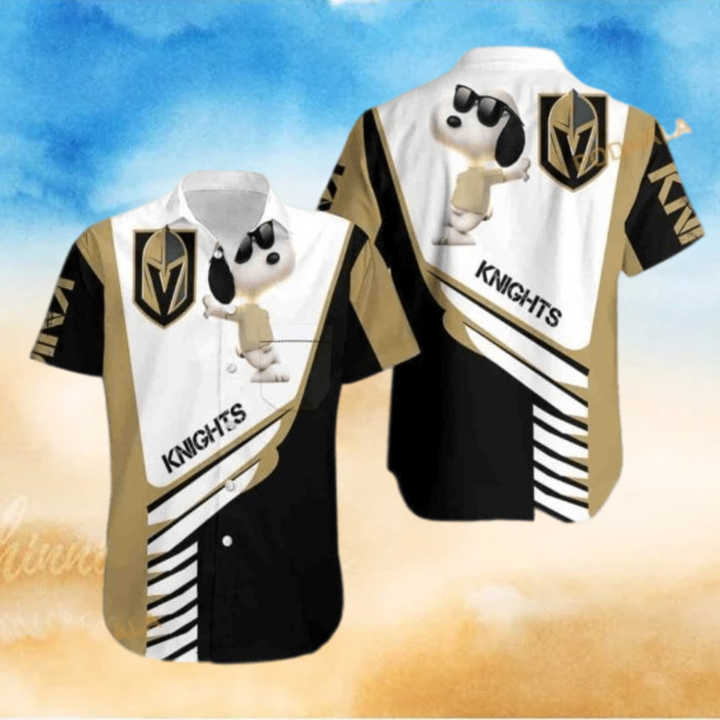 Cool Snoopy NHL Vegas Golden Knights Funny Hawaiian Shirt Cool Snoopy NHL Vegas Golden Knights Funny Hawaiian Shirt