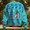 Miami Dolphins Grinch Ugly Christmas Sweater Xmas 3D Printed Christmas Sweater Gift