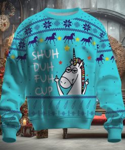 Cool Unicorn Ugly Christmas Sweater