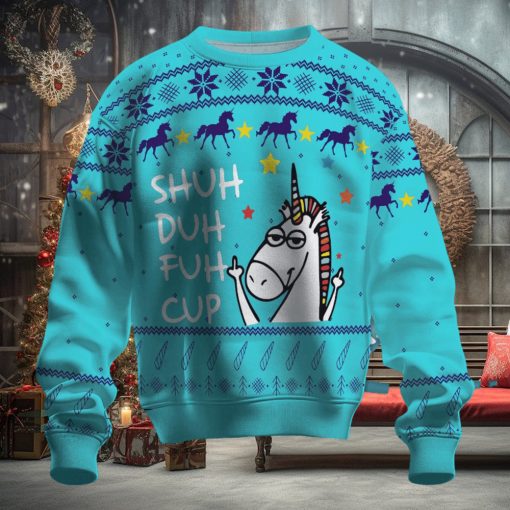 Cool Unicorn Ugly Christmas Sweater