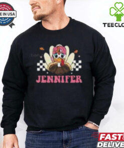Coolest Turkey At The Table 2 Sided T shirt