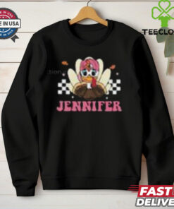 Coolest Turkey At The Table 2 Sided T shirt