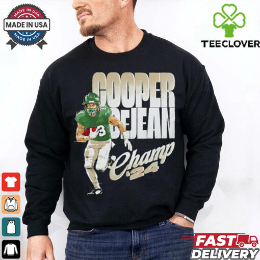 Cooper DeJean Philadelphia Eagles Champ shirt