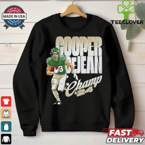 Cooper DeJean Philadelphia Eagles Champ shirt